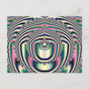 Cartão Postal Fractal 10, Cartão-postal
