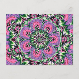 Cartão Postal Fractal 1, Cartão-postal