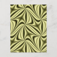 Fractal do Holograma de Rush Dourado