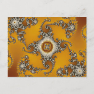 Cartão Postal Fractal dos tentáculos