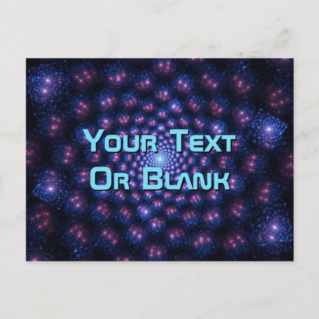 Cartão Postal Fractal Multiverso (Frente)