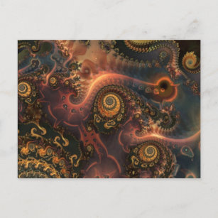 Cartão Postal Fractals-Terra Vortex