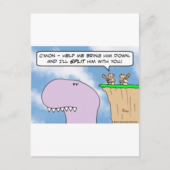 Cartão Postal fragmento da caveira do dinossauro (Frente)