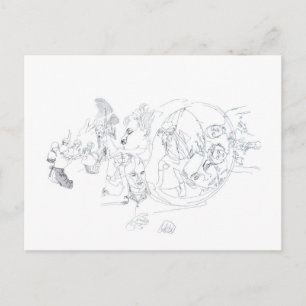 Cartão Postal fragmentos