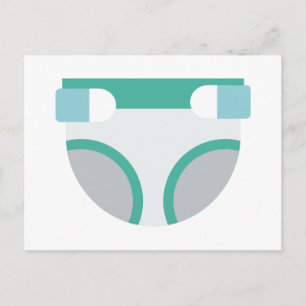 Cartão Postal fralda