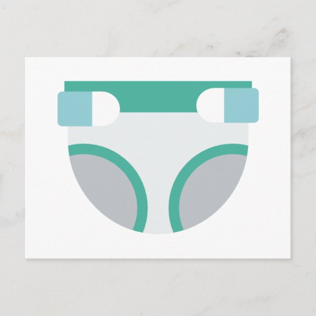 Cartão Postal fralda (Frente)