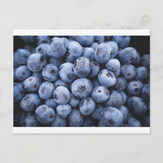 Cartão Postal Framboesas de fruta frutas