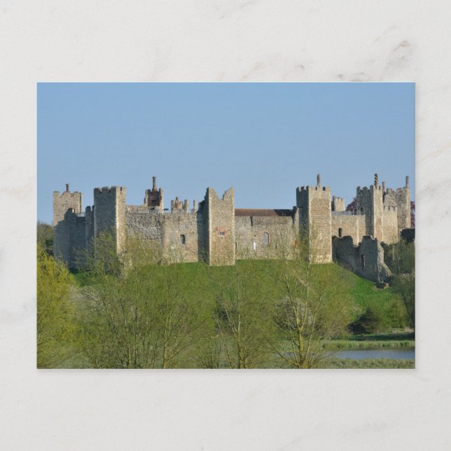 Cartão Postal Framlingham Castle Suffolk (Frente)