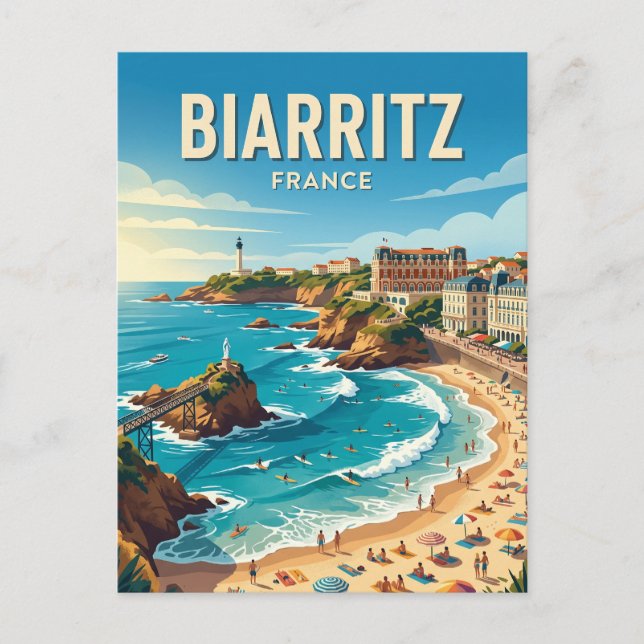 Cartão Postal França (Frente)