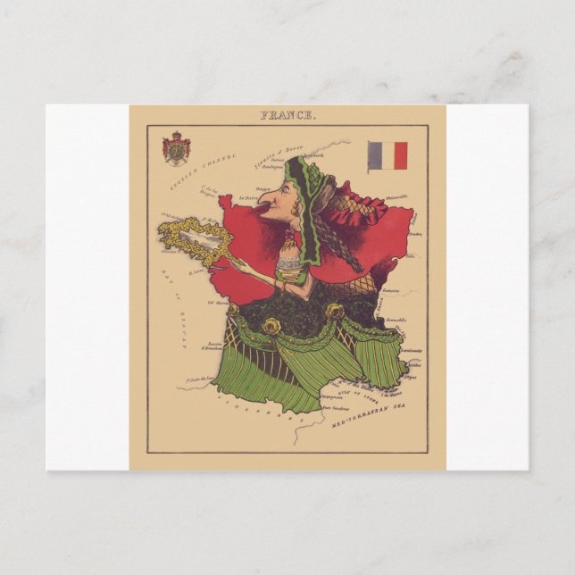 Cartão Postal França (Frente)