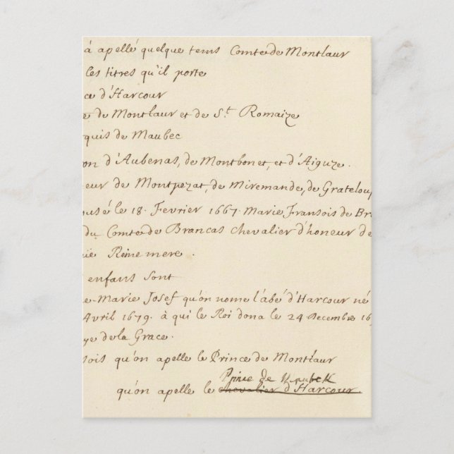 Cartão Postal França 20 (Frente)