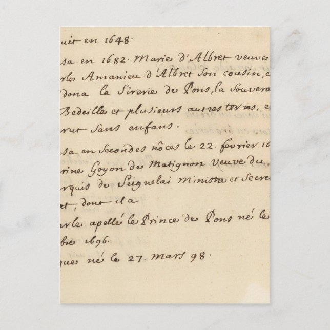 Cartão Postal França 24 (Frente)