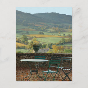 Cartão Postal França, Borgonha, Região de Maconnais, Chateau de