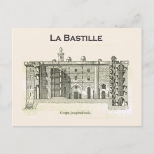Cartão Postal França, Dentro da Bastilha