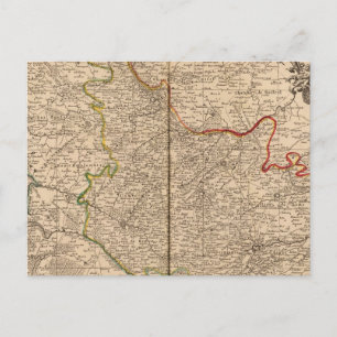 Cartão Postal França e Bélgica