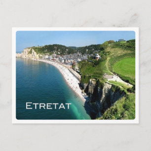 Cartão Postal França - Normandia - Etretat