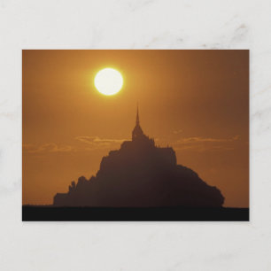 Cartão Postal França, Normandia. Mont Saint Michele
