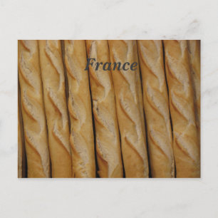 Cartão Postal França - Pão Francês