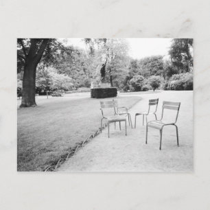 Cartão Postal FRANÇA, Paris: Estátua do Jardim de Luxemburgo de