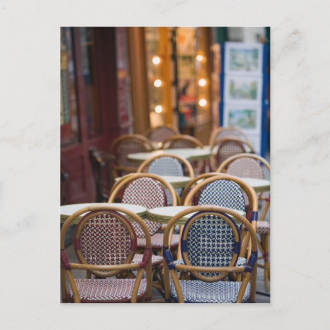 Cartão Postal FRANÇA, PARIS, Montmartre: Place du Tertre, Café 2 (Frente)