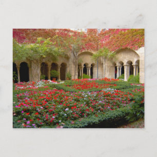 Cartão Postal França, St. Remy de Provence, claustros às 3