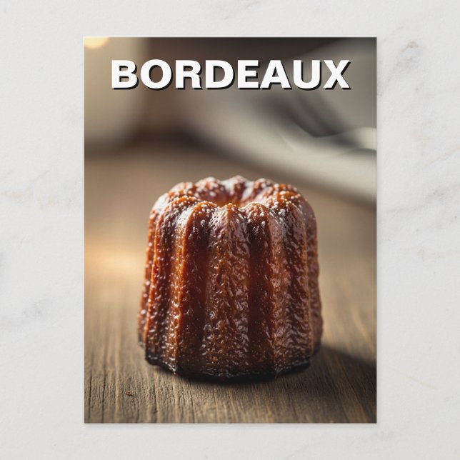 Cartão Postal France Canele Viagem (Frente)