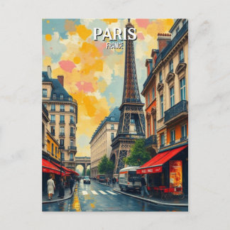 Cartão Postal france PARIS Vintage