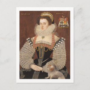 Cartão Postal Frances Clinton, Lady Chandos (1552-1623) 1579 (oi