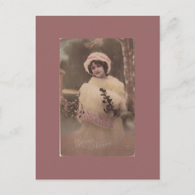 Cartão postal francês Vintage (Frente)