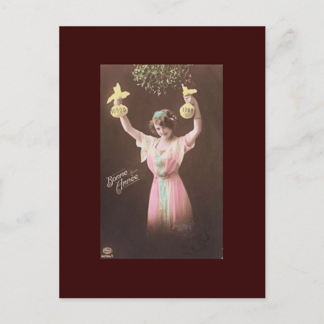 Cartão postal francês Vintage (Frente)
