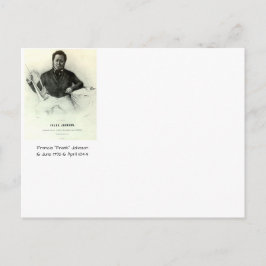 Cartão Postal Francis "Frank" Johnson