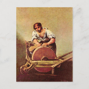 Cartão Postal Francisco de Goya - O triturador