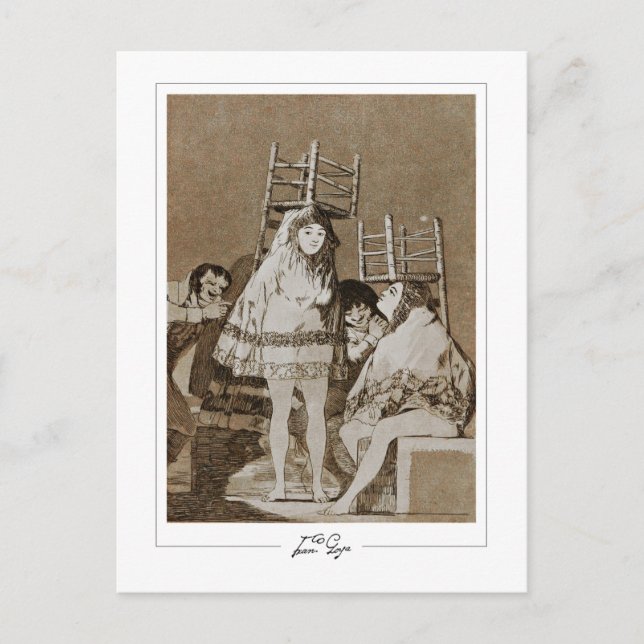 Cartão Postal Francisco Goya #101 - Cartão-postal de arte (Frente)