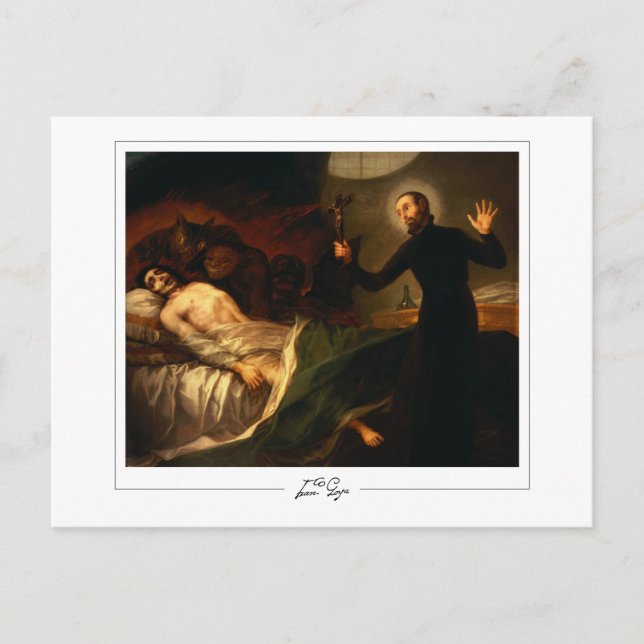 Cartão Postal Francisco Goya #135 - Arte Refinada (Frente)
