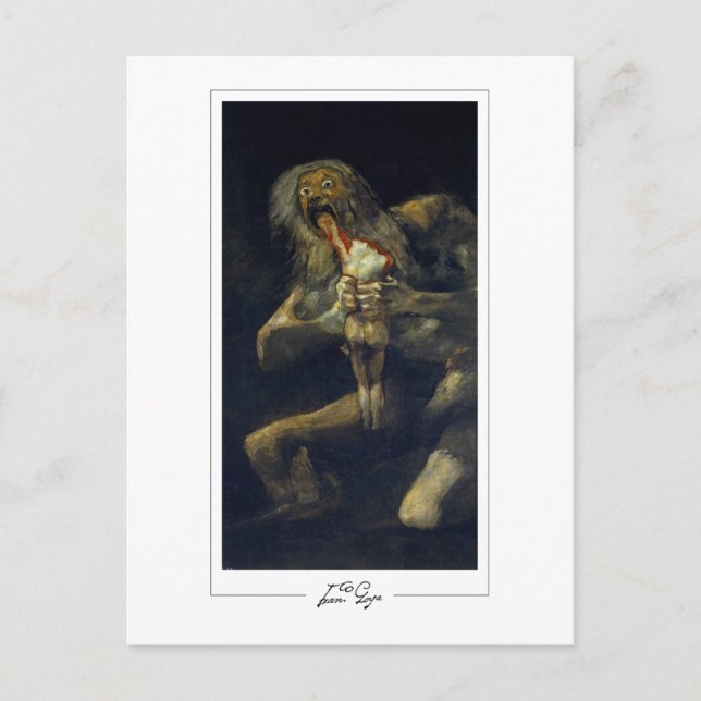 Cartão Postal Francisco Goya #457 - Arte Refinada (Frente)