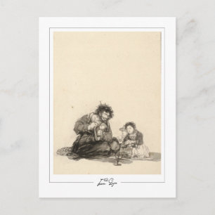 Cartão Postal Francisco Goya #484 - Arte fina