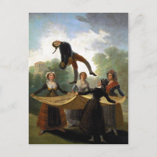 Cartão Postal Francisco Goya, Kuka Manikin De Palha 1791-92