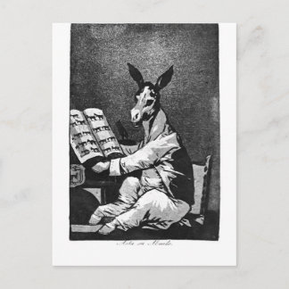 Cartão Postal Francisco Goya - Tão longe quanto seu avô