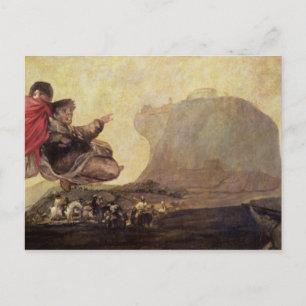 Cartão Postal Francisco Jose de Goya y Lucientes   As Bruxas 