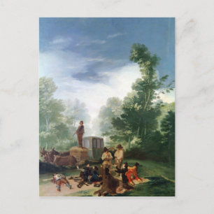 Cartão Postal Francisco Jose de Goya y Lucientes   Ataque a um C