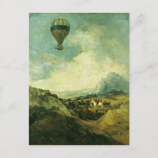 Cartão Postal Francisco Jose de Goya y Lucientes   Balão o