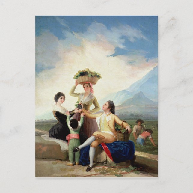 Cartão Postal Francisco Jose de Goya y Lucientes | Outono, ou (Frente)