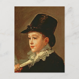 Cartão Postal Francisco Jose de Goya y Lucientes   Retrato de t