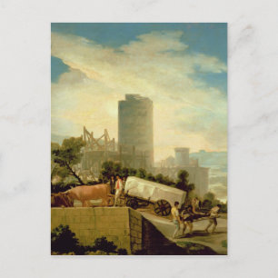 Cartão Postal Francisco Jose de Goya y Lucientes   Transporte