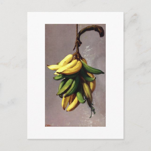 Cartão Postal Francisco Oller Platanos Amarillos (Frente)