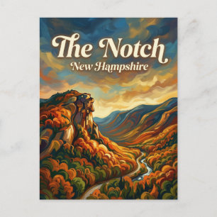 Cartão Postal Franconia Notch Nova Hampshire