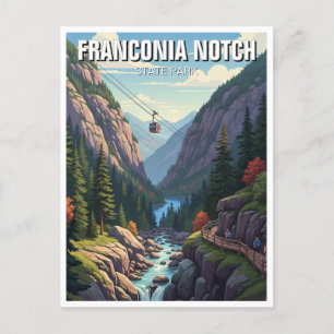 Cartão Postal Franconia Notch State Park Viagem