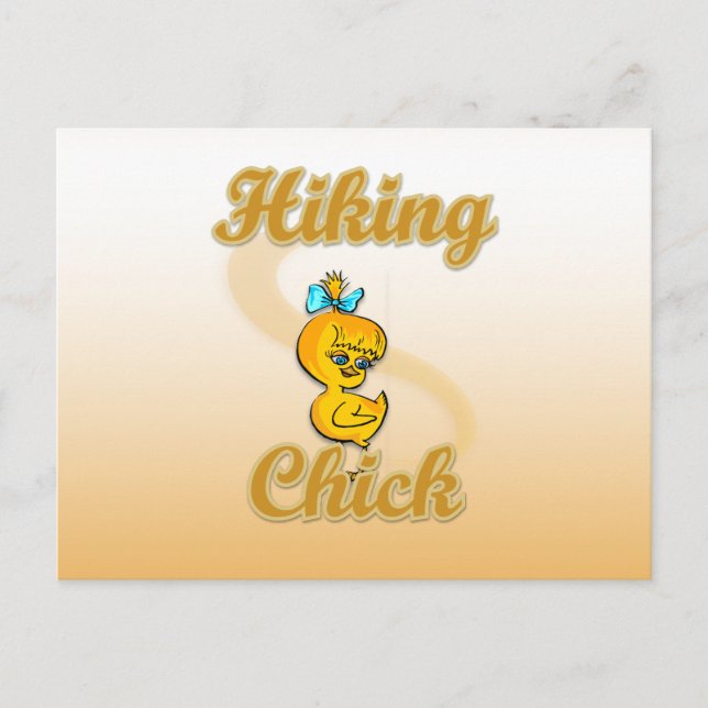 Cartão Postal Franga Caminhando (Frente)