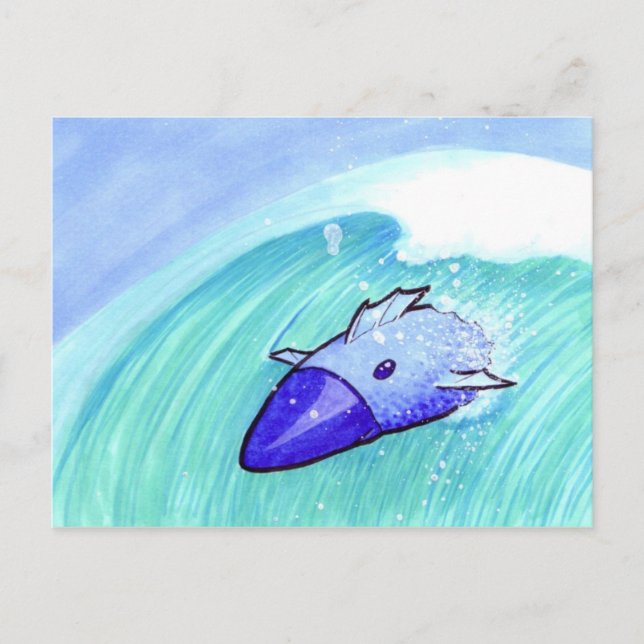 Cartão Postal Frango de água (Frente)