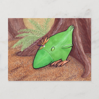 Cartão Postal Frango de Planta